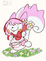 Flower Pachirisu -By LittleBearArnold-