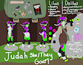 Kidd Judah Ref Sheet Commission by CrayonFawn