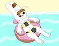 OLD beeatrice at the beach by muuac0