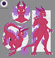Raspberry Aquatic Dragon Adopt-OPEN