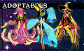 [OPEN] Adoptables| Original batch 12 by Hybrididi