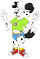 Nelson the Dalmatian Transparent by ToonArtistsLover