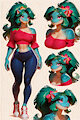 Clara the Venasaur by scorpianpp