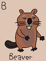 Paddler in AngesSZ's Animal Alphabet Cards