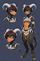 Ayada the Houndoom by scorpianpp