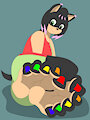Rainbow Pedicure by RaidenTheDeoxys by LouisEugenioJR1990