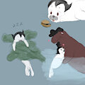 Seals AU doodles by Hinako20