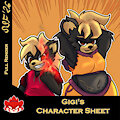 Gigi's Character Sheet by SinisterSlyFox