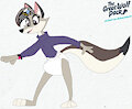 SNAPS- Violet Wolf by JJJTechno2003