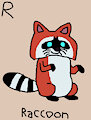 Raccoon (The Wild Robot) in AngesSZ's Animal Alphabet Cards