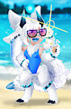 Beach wear by Floofy