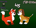 The Fox and the Hound 45th Anniversary