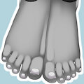 Nicole's Feet by Cyborg-Steve by LouisEugenioJR1990