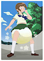 Soggy Skirted Stroll~ by Tenerius