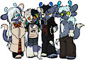 [C] Croc'Sha Brothers by Gluttonace