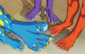 Mobian Babes' Feet