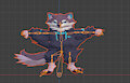 3D model of my Wolf character by diudiu