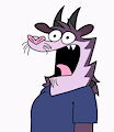 Monty hyperventilating by MontyOpossumDragon