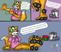 Foot Fanservice for Fox by TheRedSkunk