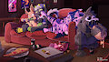 (Commission) Gaming night