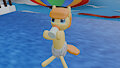 My OC drinking his baby bottle (Blender) by Mkgoro112