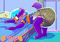 Bulky Bottom Bedtime Badger by Friar