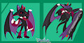 Myrkbat; Mobian Design by TheStrider