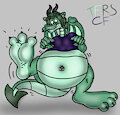 Blake Western Dragon Form by TheRedSkunk