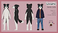 Ref Sheet - Lexario the Border Collie