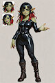 Andromeda Twist the Half-Orc by scorpianpp
