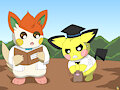 Professor Sparks' Diglett Struggle by pichu90