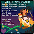 ☆ Weekly Affirmation ☆