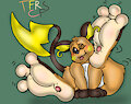 Raichu Be Scritchin by TheRedSkunk