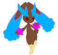 Velvet (Lya) The Lopunny [AI-ART] by MangledTheArcticWolf
