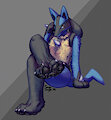your lucario got sweaty by teethsmuggler