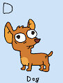 Chihuahua (Ollie's Pack) in AngesSZ's Animal Alphabet Cards by NickJrBunniesFan