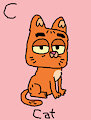 Cat (Ollie's Pack) in AngesSZ's Animal Alphabet Cards by NickJrBunniesFan