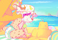 [CM] Beach Kitten by LilAllan