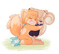 A cute squirrel by Kato10