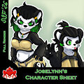 Joselynn's Character Sheet by SinisterSlyFox