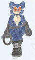 Rouge Catwoman by marlon64