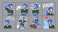 [$] Stickers for SockDragon by FrostedChase