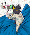 Sleepy PJ Time by JakeyPup