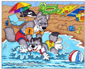 Swimming Lessons by wolfspawn