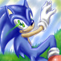 Crappy Sonic doodle