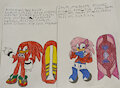 Riders Knuckles and Sonia by PrincessShannon
