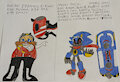 Riders Eggman and Metal Sonic by PrincessShannon