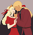 Troubadour & Princess Makeout by DanvilleChronicles