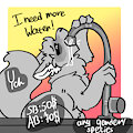 Cottonmouth ych) by TainderStorm