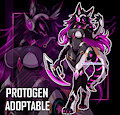 [ADOPTABLE] / Psycho Quantum Protogen by Serandres